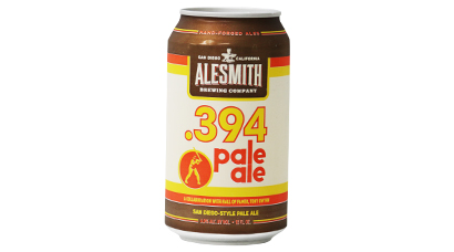 6% ABV - AleSmith dialed in the recipe resulting in an extremely drinkable 6% ABV Pale Ale with light bitterness and accentuated hoppiness.  Rate Beer 97. 